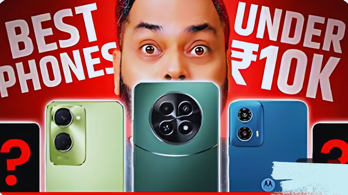 Top 5 Smartphones Under ₹10,000 में मिलने वाले 5G फोन जिसमें दमदार बैटरी और परफॉर्मेंस दी है।