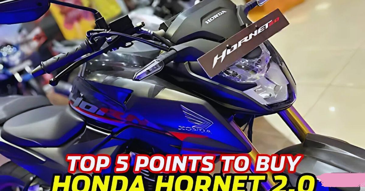 2024 Honda Hornet 2.0 : इस बाइक की 5 ऐसी वजह जो इसे खरीदने का मन करने लगेगा