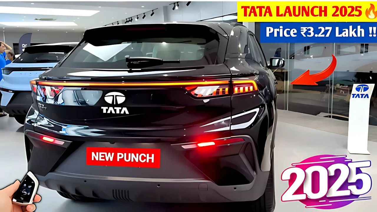 TATA का धमाका! 2025 Punch Facelift लॉन्च: नए इंजन और फीचर्स के साथ ₹3.37 Lakh में बुक करें